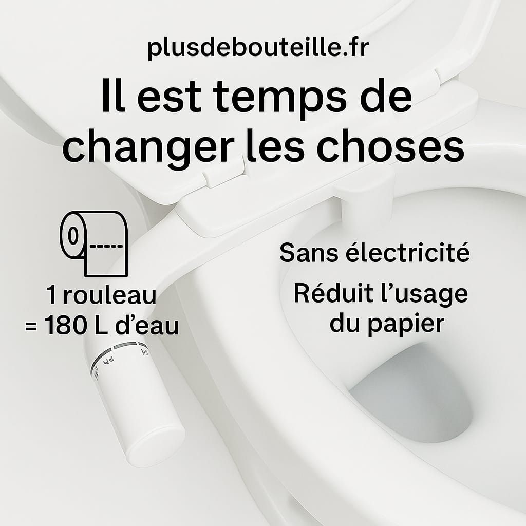 Système japonais pour WC – Hygiène à l’eau, simple et économique